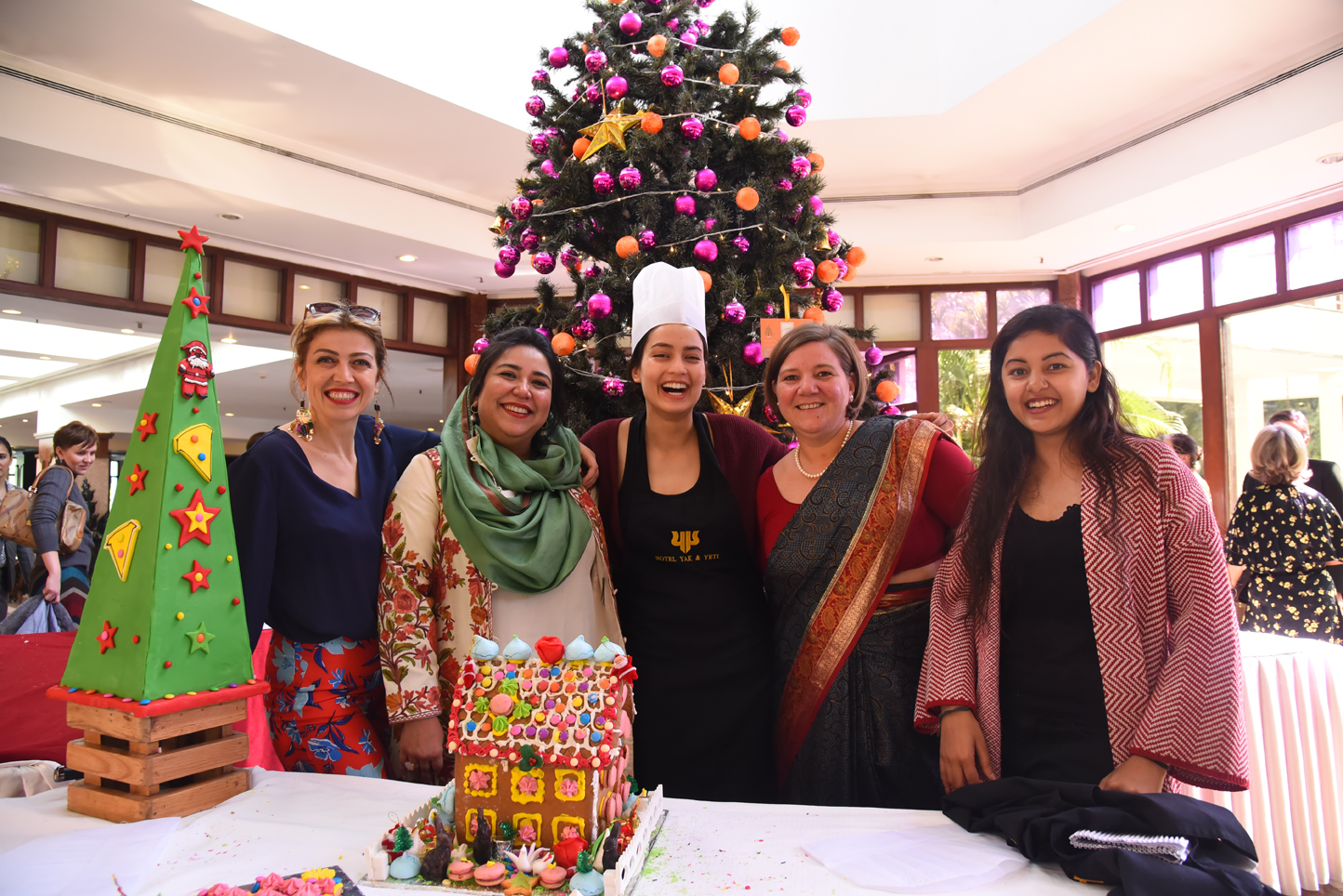 Hotel Yak & Yeti Organized It's Annual  Gingerbread Decoration and Wish Tree